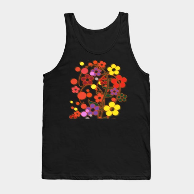 Summer flowers Tank Top by robelf